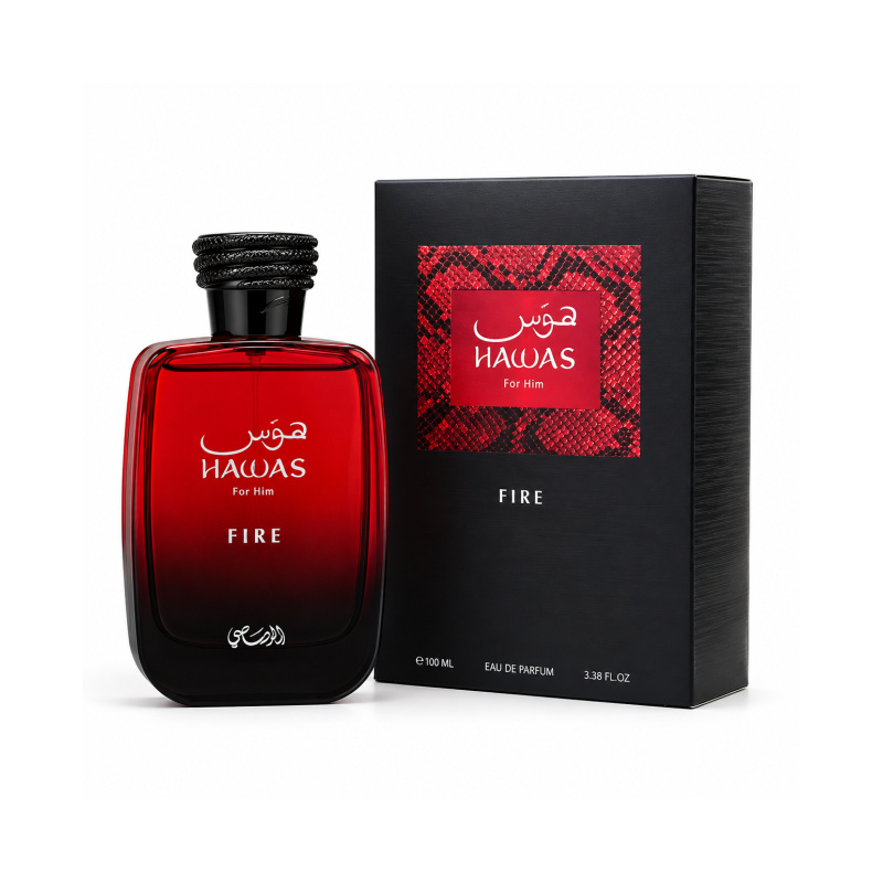 رصاصي هوس فاير للجنسين Rasasi Hawas Fire Unisex