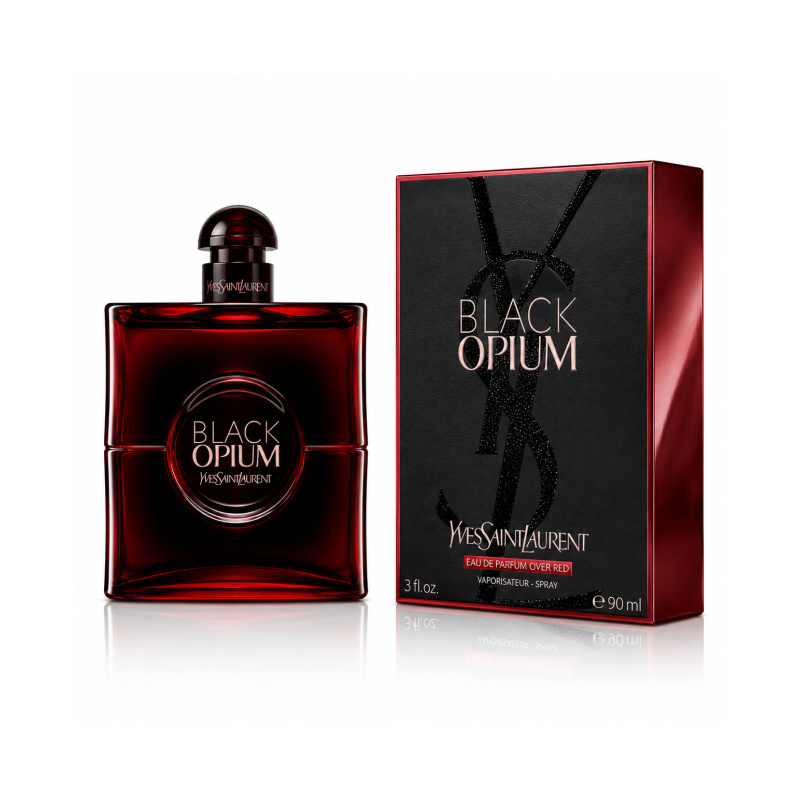 بلاك اوبيوم اوفر ريد ايف سان لوران للنساء Yves Saint Laurent Black Opium Over Red