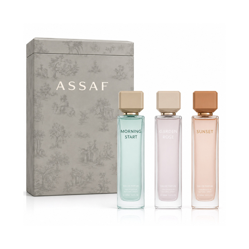 سيت عطر عساف للنساء Assaf Morning collection Perfume for Women