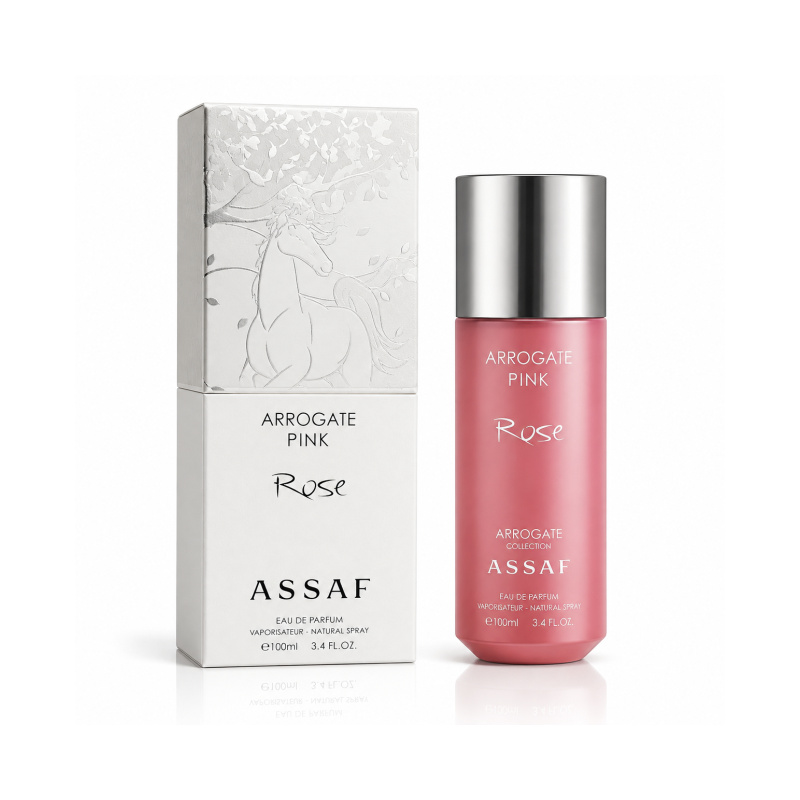 عطر أروغيت بينك روز عساف للنساء Arrogate Pink Rose Assaf for Women