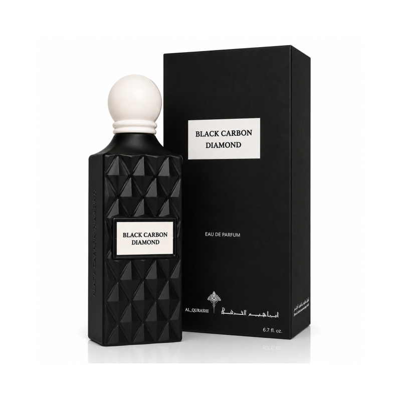 بلاك كاربون دايموند ابراهيم القرشي للجنسين Ibraheem Al Qurashi Black Carbon Diamond