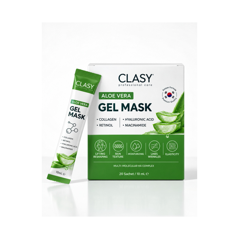 ماسك جل الألوفيرا المنعش والمرطب Aloe Vera Gel Mask – Revitalising Gel Mask